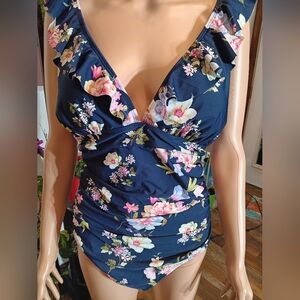 Floral Blue Women's Sleepwear